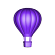 Hot Air Balloon.stl Hot Air Balloon 3D Model - Hot Air Balloon for 3D Printing