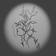 plant-woman-render-1.png Wall painting - Woman plant