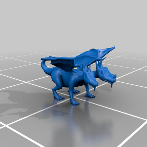 King Black Dragon 3D model