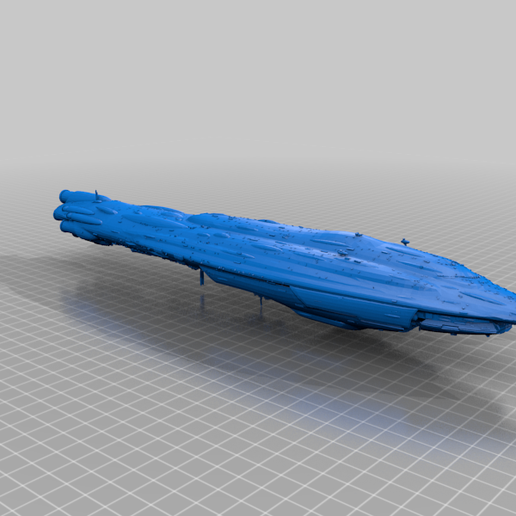 Free 3D file Repaired Raddus MC85 Star Cruiser・3D print object to ...