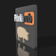 Pork-Rub-Magnet-angle-1.png Pork Rub Magnet - For your Fridge, BBQ, Smoker, Grill or Wall Art
