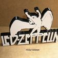 led-zeppelin-grupo-musica-rock-vintage-culto-vintage.jpg Led Zeppelin, Poster, Sign, Logo, rock music group