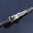 MarissaDagger_display_large.jpg 3D-Datei Customizable Dark One Dagger kostenlos・Vorlage für den 3D-Druck zum herunterladen