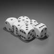 Puppy-Rounded-D6-3.png Puppy Dog Pawprint Dice D6