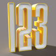 Render-number.png LedBox Font - Alphabet Collection - Letters and number boxes - No. 14