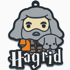 Free STL file Hagrid funko pop:Harry Potter 🆓・3D printer model