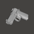 9383.png Sig Sauer P938 Real Size 3D Pistol Mold
