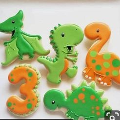 74273441_1383408148502837_5112529013876719616_n.jpg dinosaurs, dinosaurs, cookies, cookie, cookies
