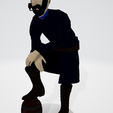 HADDOCK-FIGURINE-2.png STL file Captain Haddock figure・3D print design to download