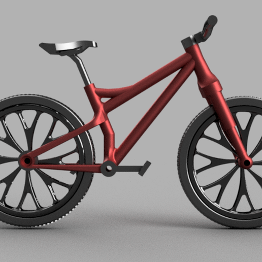 Bicycle 2.0.png Descargar archivo STL gratis Bicycle 2.0 • Diseño para impresión en 3D, STRIX_3D