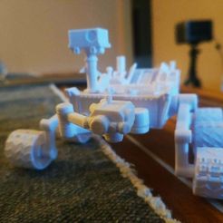 IMG_20190206_150401.jpg Free STL file Curiosity Rover ⭐ NASA・3D print object to download