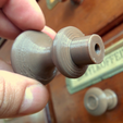 2.png STL-Datei 3D-printable generic cabinet knob kostenlos・3D-druckbare Vorlage zum herunterladen