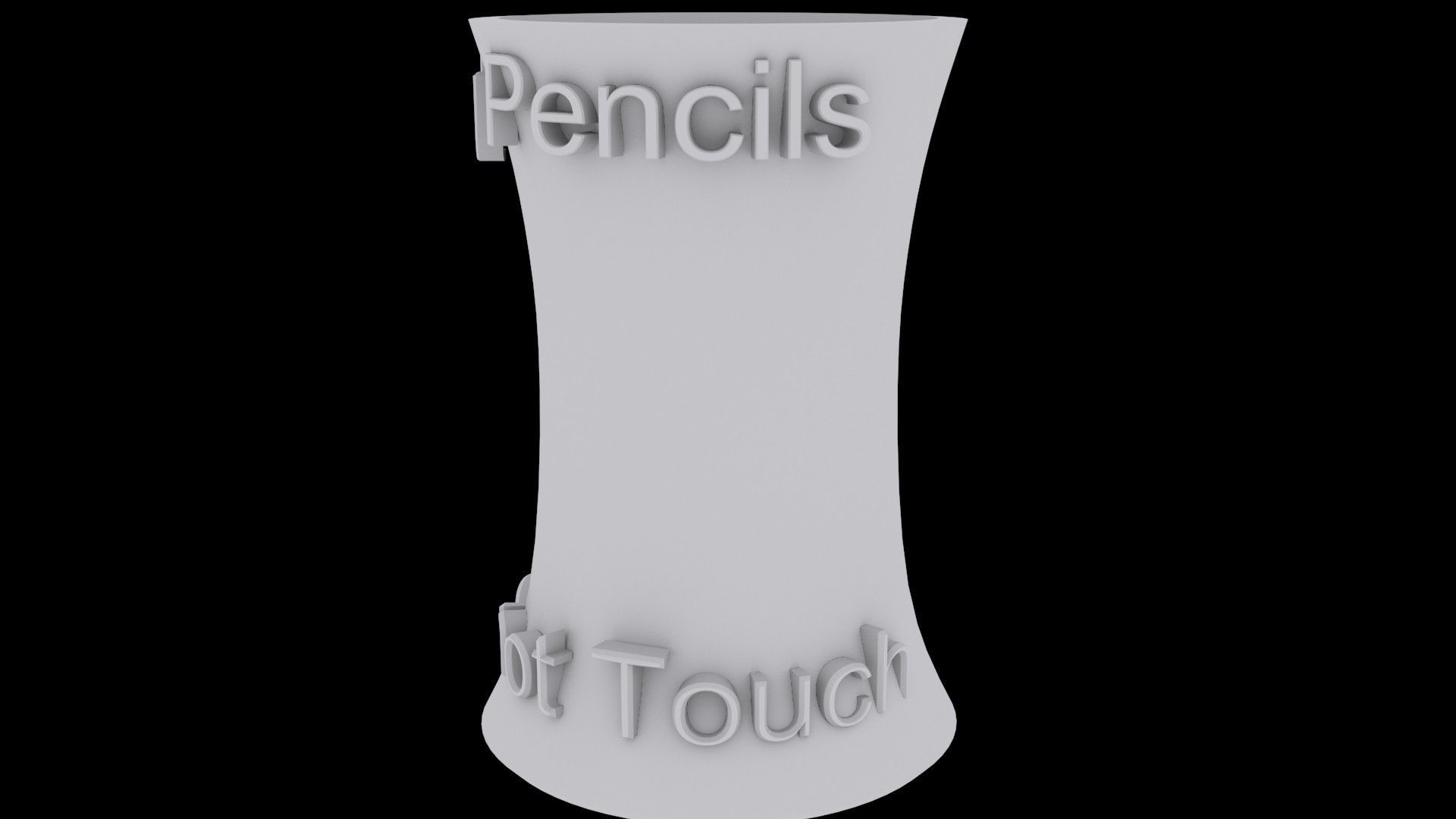 pic_2.jpg Download free STL file Pencil Bin • 3D print design, NotJust4Nerds