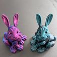 Jouet articulé Bunny Rabbit, print-in-place, cute-flexi