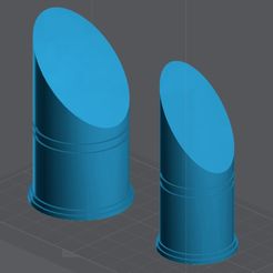 Round-Busts-Type-2.jpg OBJ file ROUND BUST PLINTHS BASES TAPERED BUNDLE・Design to download and 3D print