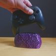 switch-3d-print-controller-stand-21.jpg Текстурированная подставка для контроллеров 4 шт || Декоративный узор || PS4, PS5, XBOX и Switch