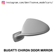 bugattichiron.png BUGATTI CHIRON DOOR MIRROR