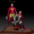 Preview02.jpg Thor Vs Chapulin Colorado - Who is Worthy 3D print model