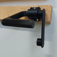 Bikewallrack1.png Fatbike / MTB / E-bike / bicycle wall stand rack version 3.0