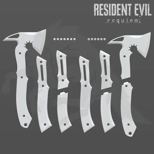 Residual Evil: Requiem – Leon S. Kennedy Tomahawk / Hatchet | Cosplay ...