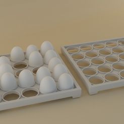 EGG-BASKET.jpg Free STL file Egg Basket・3D printing idea to download