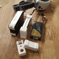 20190116_223711.jpg Archivo 3D gratis Fatshark Tattu Lipo Holder 2500mah 2s・Modelo para descargar y imprimir en 3D