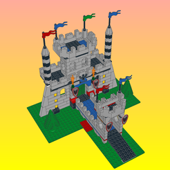 Шаблон-02.png NotLego Lego Pack Castle Model 0045