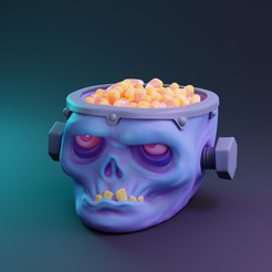 0001.png ZOMBIE CANDY BOWL - HALLOWEEN