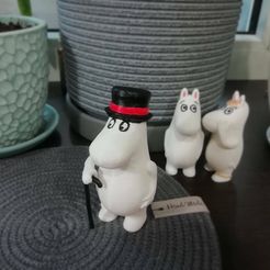 IMG_1.jpg Free STL file Moominpappa・3D printing model to download