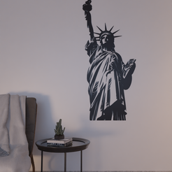 wall-art-3.png FREIHEITSSTATUE WANDKUNST 2D WANDDEKORATION