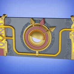 10.jpg STL file Zelda Tears of the Kingdom - Purah Pad Dock nintendo switch Decoration 3D Model- Tabla de prunia TOTK・3D printing model to download