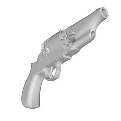Army-Snub-Nose-3.jpg STL-Datei Colt/Pietta Army Snub Nose (Funktionsreplik)・3D-Drucker-Vorlage zum herunterladen