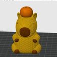 4.jpg Set Knitted Capybara 3MF  files