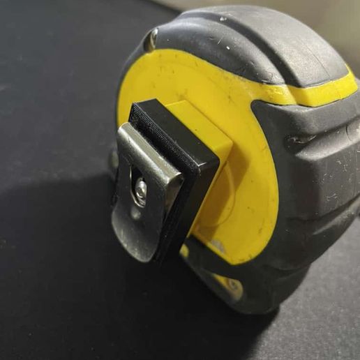 Free 3D file Quick Release Tape Measure・Template to download and 3D print・Cults
