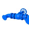 uaieueaeieiaa.jpg Industrial pipes / pipes / Pipeline with valve / water valve /  Industrial highpressure water twoway