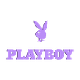 playboy_logo_stl.stl Playboy logo