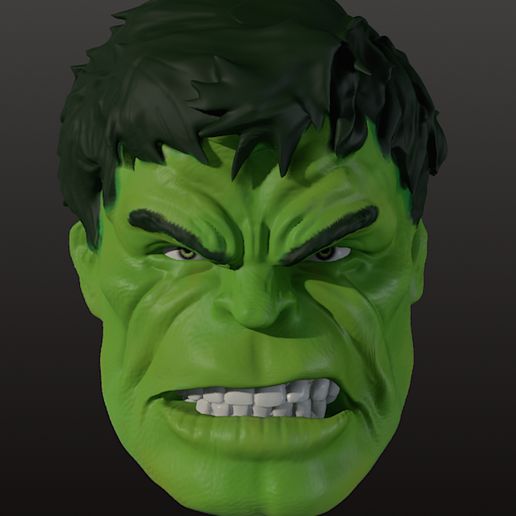 IMG_2003.jpeg Escultura de la cabeza de Hulk