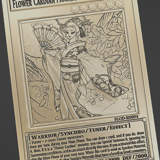 Flower Cardian Moonflowerviewing - yu-gi-oh!