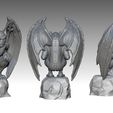 gargola1_v2.jpg Gargoyle Demon 3D model