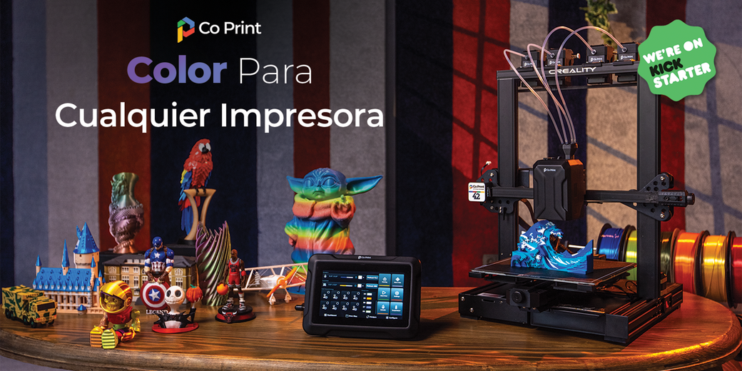 Co Print ChromaSet: Solución todo en uno para cualquier impresora 3D