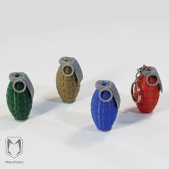 MoOJITSOU Grenade - Keychain