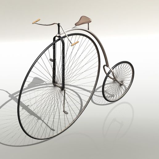 Penny Farthing Ruedas De Bicicletas Antiguas Bici Antigua Rueda