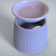 untitled.817.jpg 3D Model of Modern Incense Burner / Diffuser for Silicone Moulding