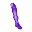 leg_der.stl STL file Anya y Bond fanart・3D printing model to download