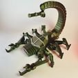 IMG_2516.jpeg Mechanical Scorpion - Print in Place Desk Organizer | Pen Holder