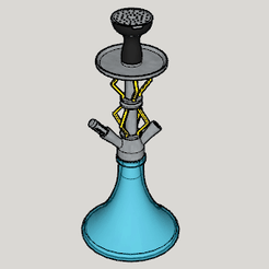 Original Hookah.png Fichier 3D Narguilé original・Modèle pour imprimante 3D à télécharger