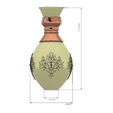 vase-315 v4-d21.png vase cup pot jug vessel v315 for 3d-print or cnc