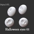 halloween-eyes01.jpg 22mm Halloween doll eye Base (will fit Smart Doll)