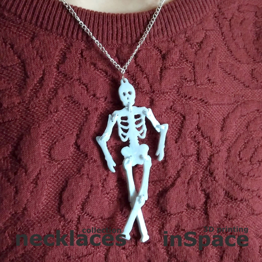 Necklace - Skeleton 3D model preview