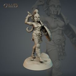 SannaWalk.jpg Arena Fighters release - Sanna gladiator walking